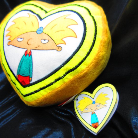 Hey Arnold Helga's Locket Heart Plush Nick Box EXCLUSIVE Spring 2017 - Picture 2 of 8